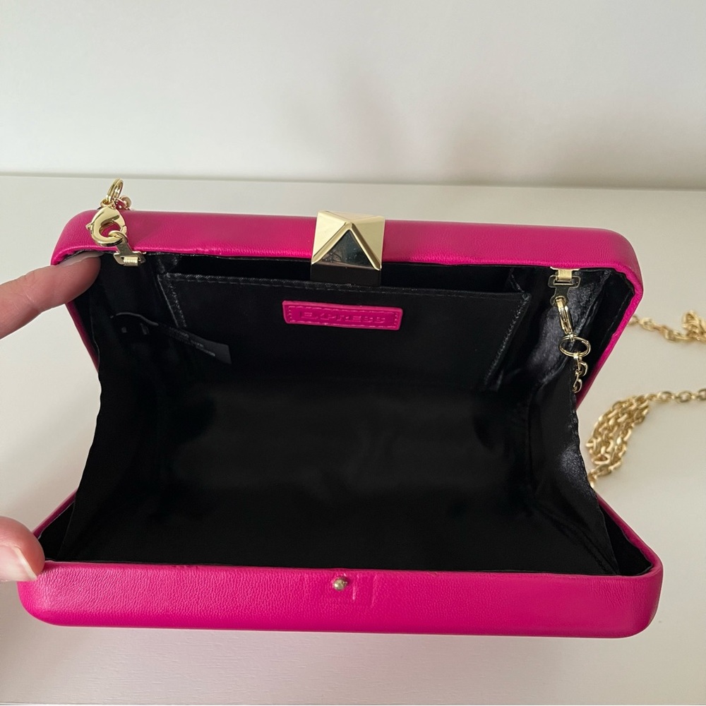 NWT Express Stud Clasp Clutch Crossbody - Picture 10 of 15